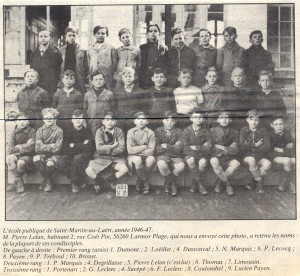 Ecole publique garçons 1946-1947